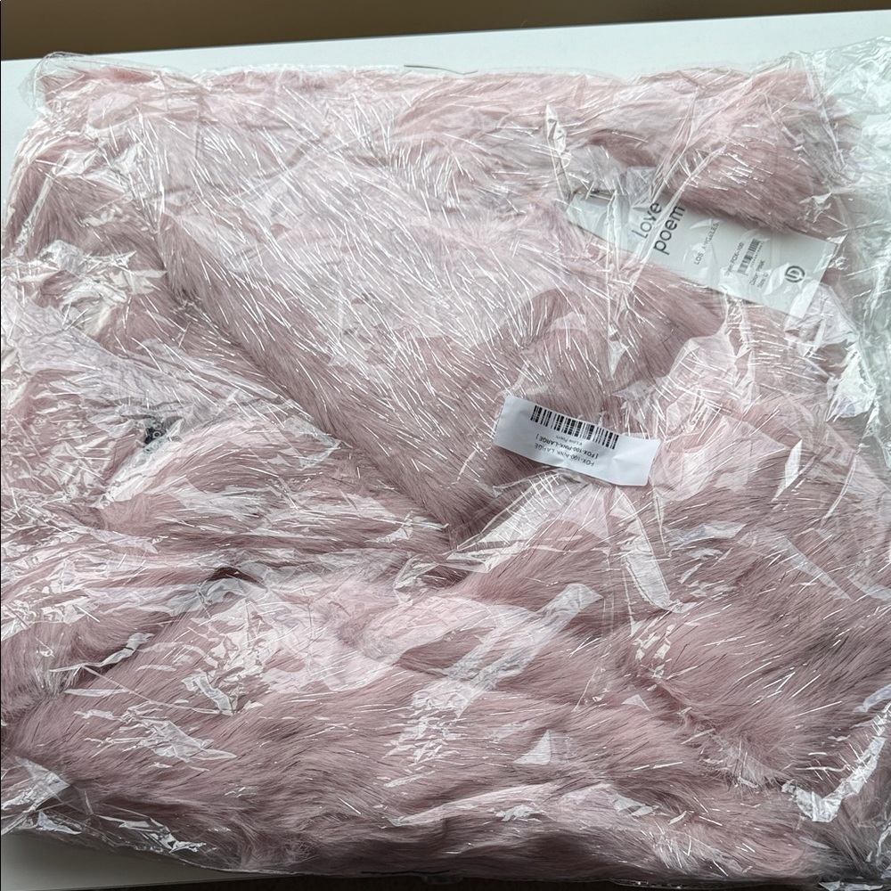 Price is Firm Chic Light Pink Teddy Jacket - Picture 6 of 8